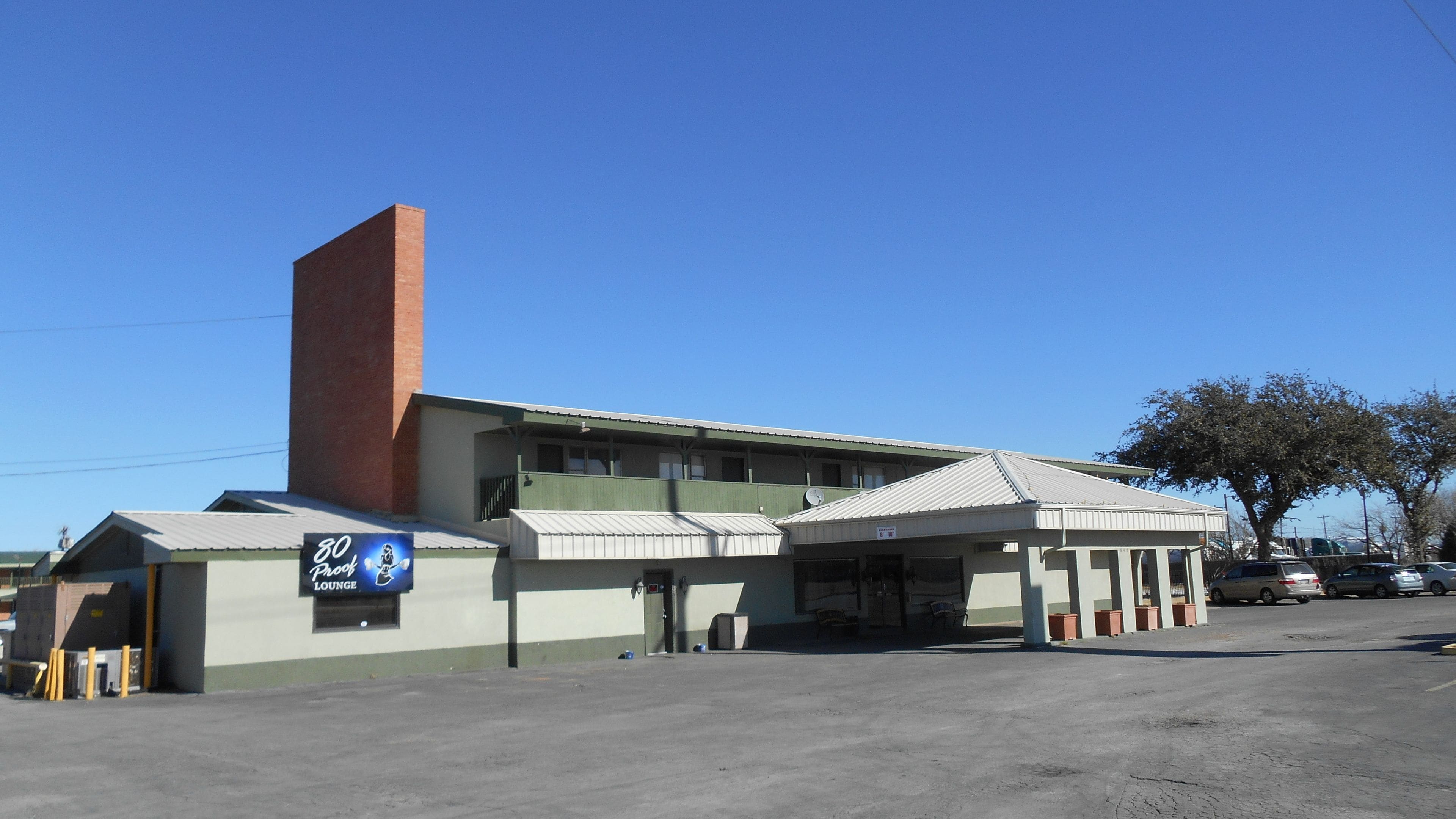 Overnatningsstedets facade