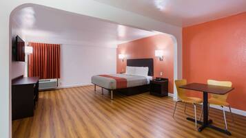 Free WiFi, bed sheets