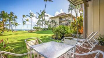 Appart'hÎtel, 1 chambre, vue océan | Terrasse/Patio
