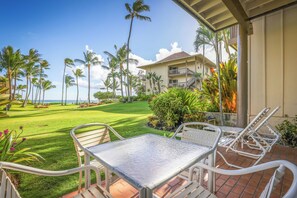Condo, 1 Bedroom, Ocean View | Terrace/patio - Lae Nani Kauai (Kapaa)