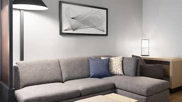 Premium bedding, in-room safe, desk, blackout curtains