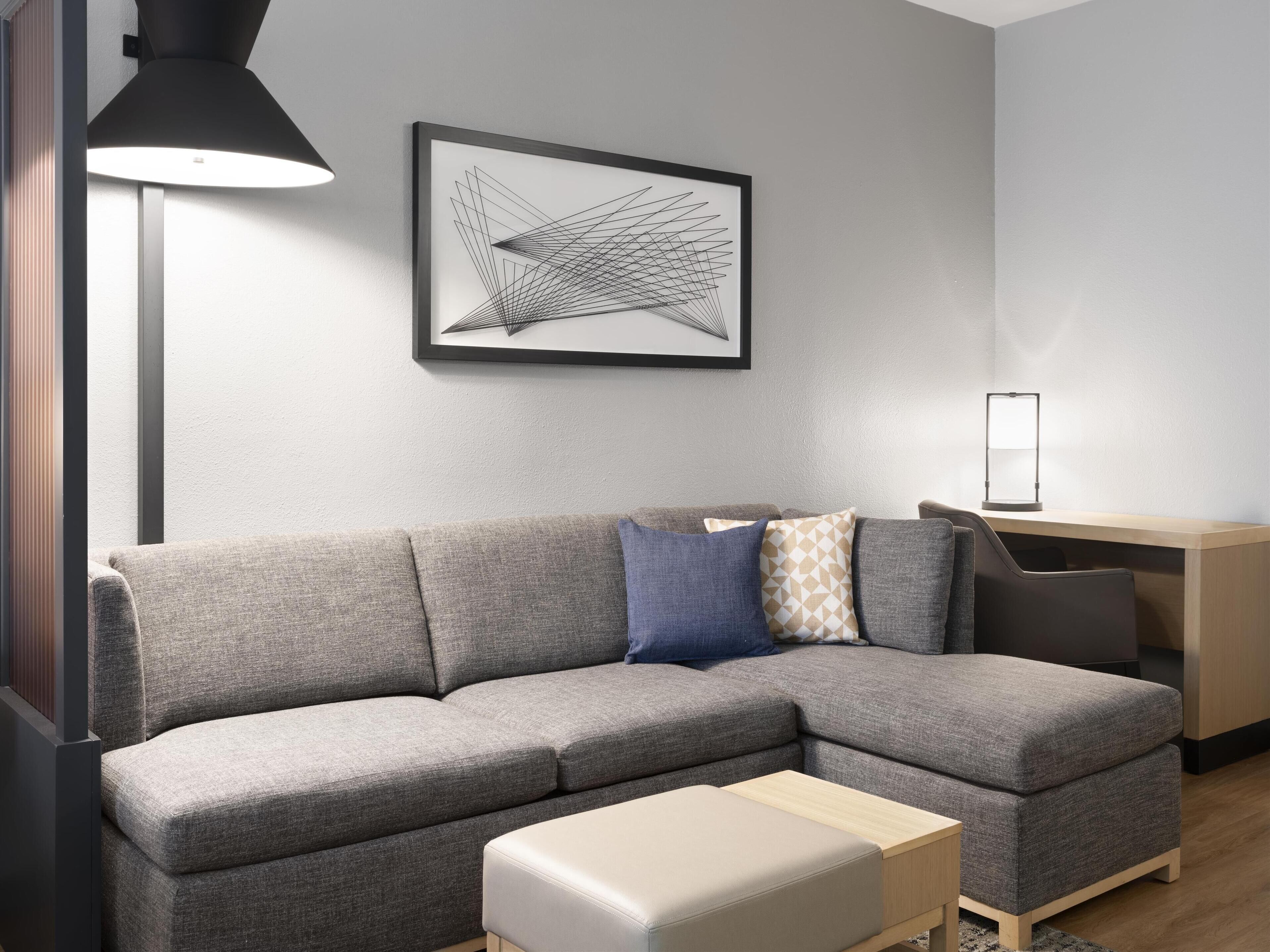 premium bedding, in-room safe, desk, blackout curtains