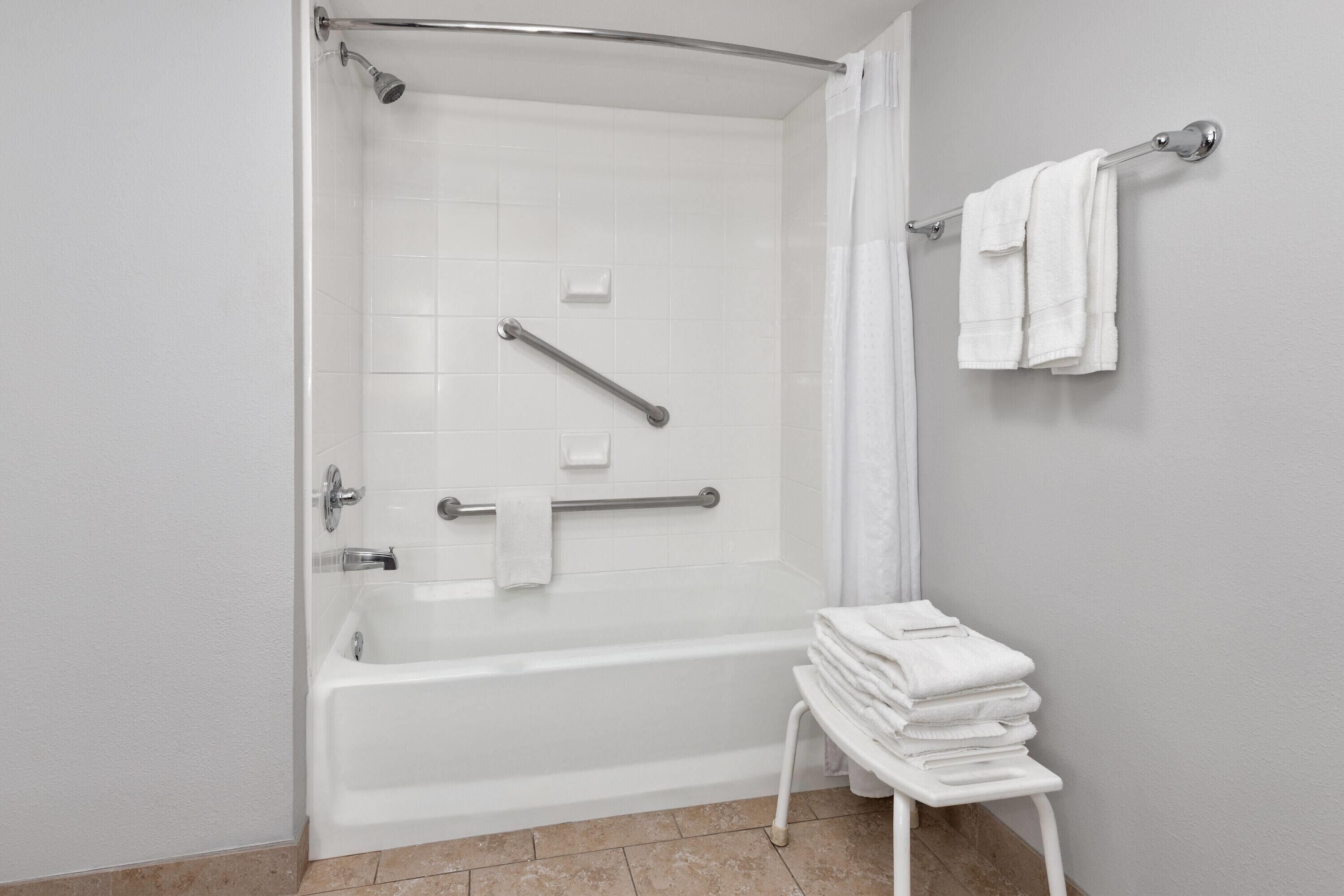 Baño accesible en silla de ruedas