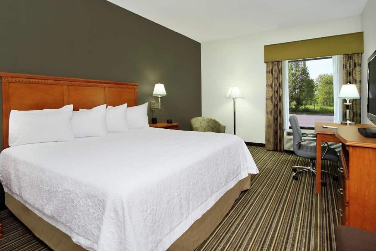 Premium bedding, pillowtop beds, in-room safe, blackout drapes