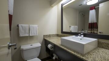 Free toiletries, towels