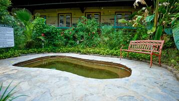 Bañera de hidromasaje al aire libre