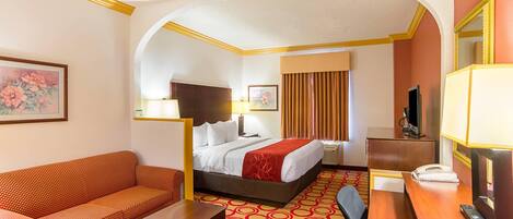 Desk, soundproofing, iron/ironing board, free cots/infant beds