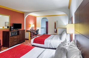 Suite, 2 Queen Beds, Non Smoking (Upgrade) | Desk, soundproofing, iron/ironing board, free cribs/infant beds - Quality Suites Lubbock Southwest (Lubbock)