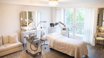 Salle de soins pour les couples, bain de vapeur, soins du corps