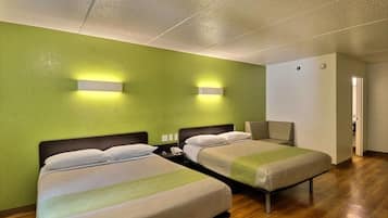 Free WiFi, bed sheets