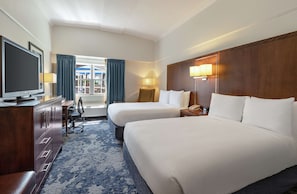 Two Double Beds | Hypo-allergenic bedding, in-room safe, blackout curtains