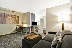 Flat-screen TV, video-game console, pay movies