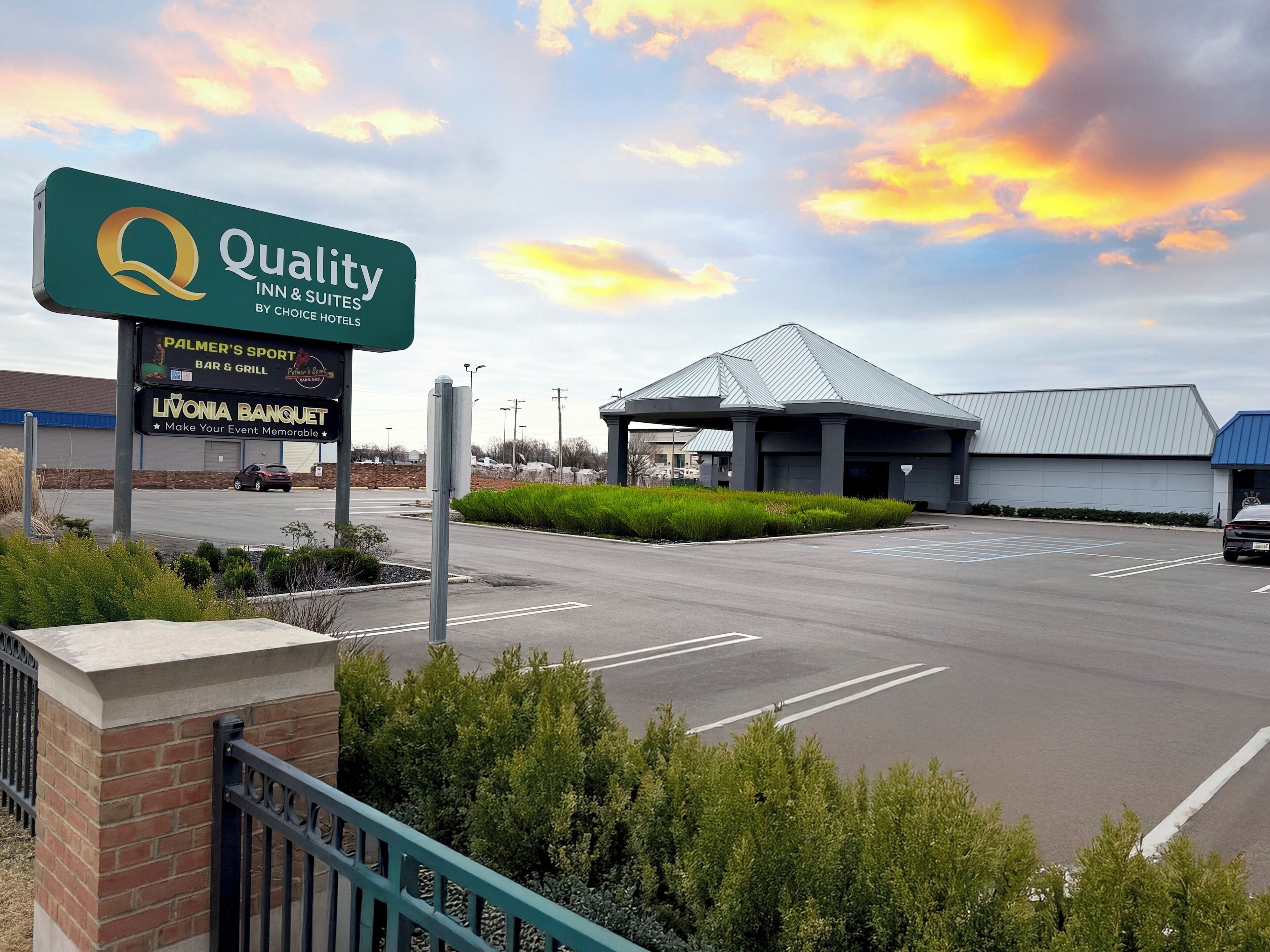 Overnatningsstedets facade