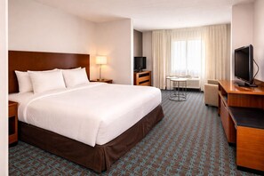 Skrivebord, skrivebord for bærbar PC og blendingsgardiner