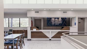 Kios check-in/check-out