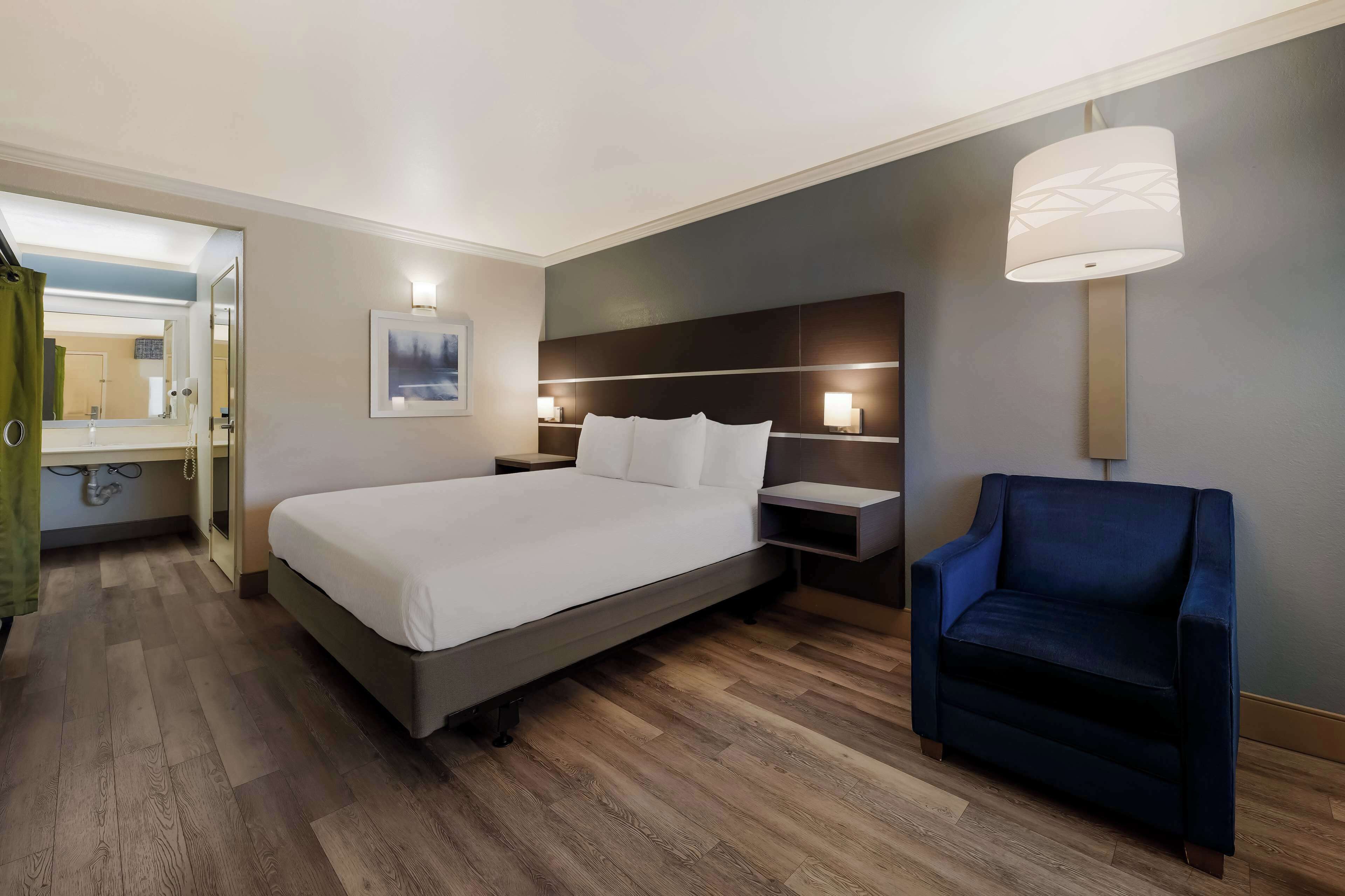 Standard Room, 1 King Bed, Accessible, Non Smoking | Desk, blackout drapes, iron/ironing board, free WiFi