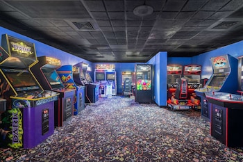 Game room at Ramada by Wyndham Kissimmee Gateway