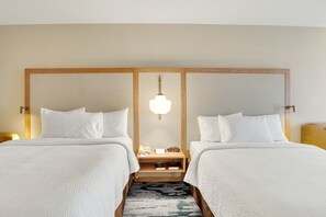 Room, 2 Queen Beds | In-room safe, iron/ironing board, free rollaway beds - Fairfield Inn By Marriott Fredericksburg (Fredericksburg)