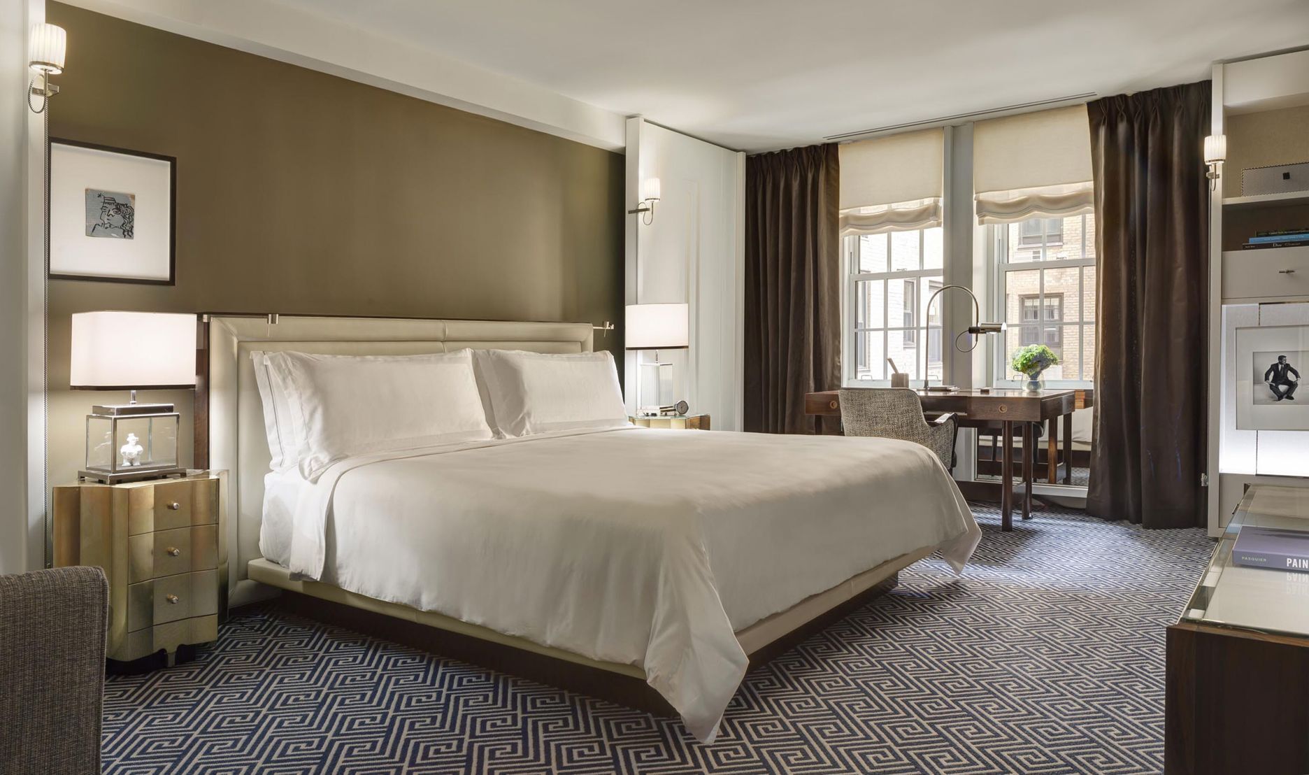 Premium bedding, minibar, in-room safe, desk