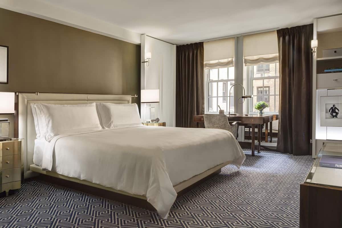 Premium bedding, minibar, in-room safe, desk