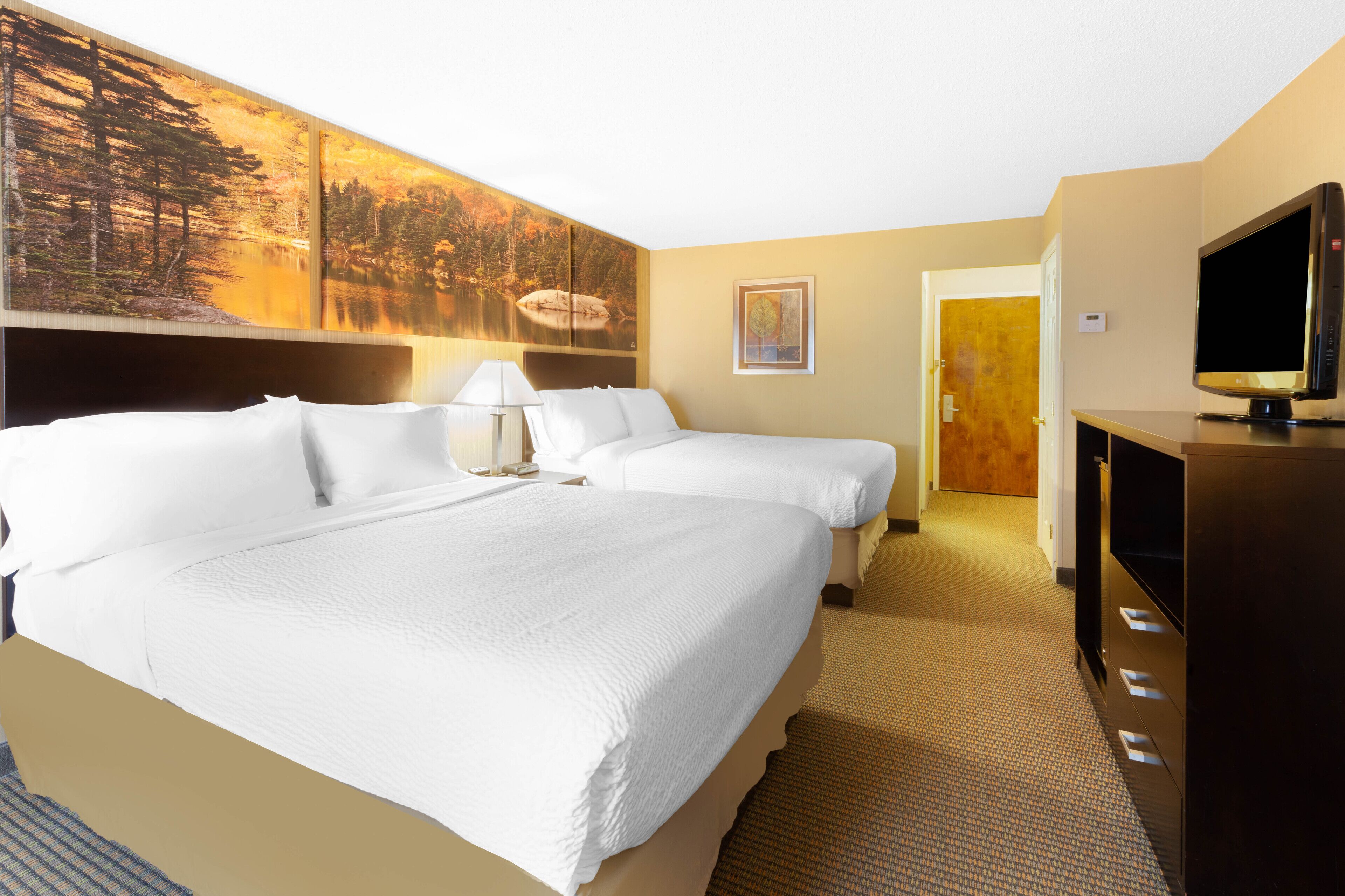 room, 2 queen beds, non smoking | down duvets, in-room safe, desk, laptop workspace