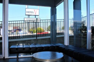 Sala de estar en el lobby