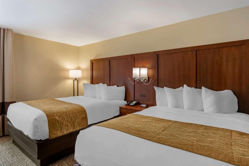 Premium bedding, desk, iron/ironing board, free WiFi