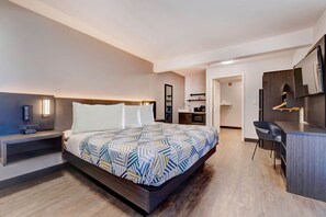 Chambre Standard, 1 grand lit, non-fumeur, coin cuisine