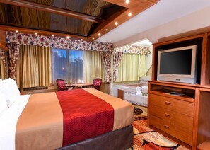 In-room safe, desk, blackout curtains, iron/ironing board