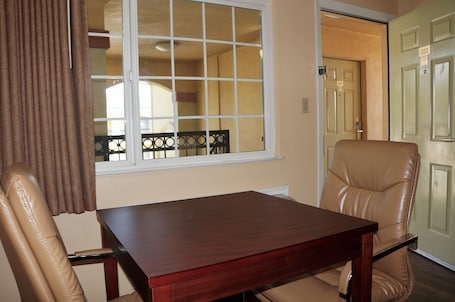 In-room safe, desk, blackout drapes, iron/ironing board