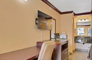 In-room safe, desk, blackout drapes, iron/ironing board