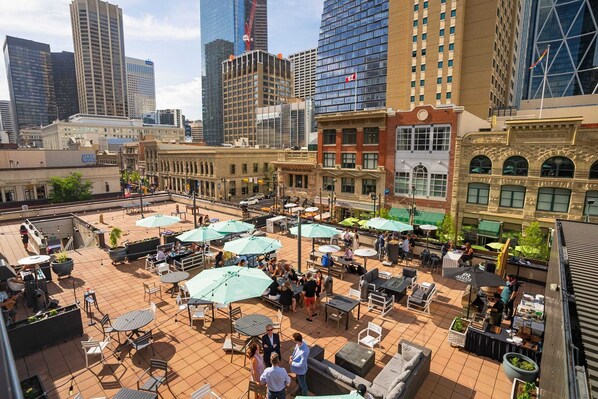 Terrace/patio - Calgary Marriott Downtown Hotel (Calgary)