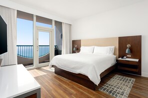 In-room safe, desk, laptop workspace, blackout drapes