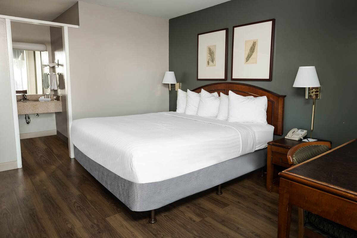 Desk, blackout drapes, iron/ironing board, rollaway beds (surcharge)