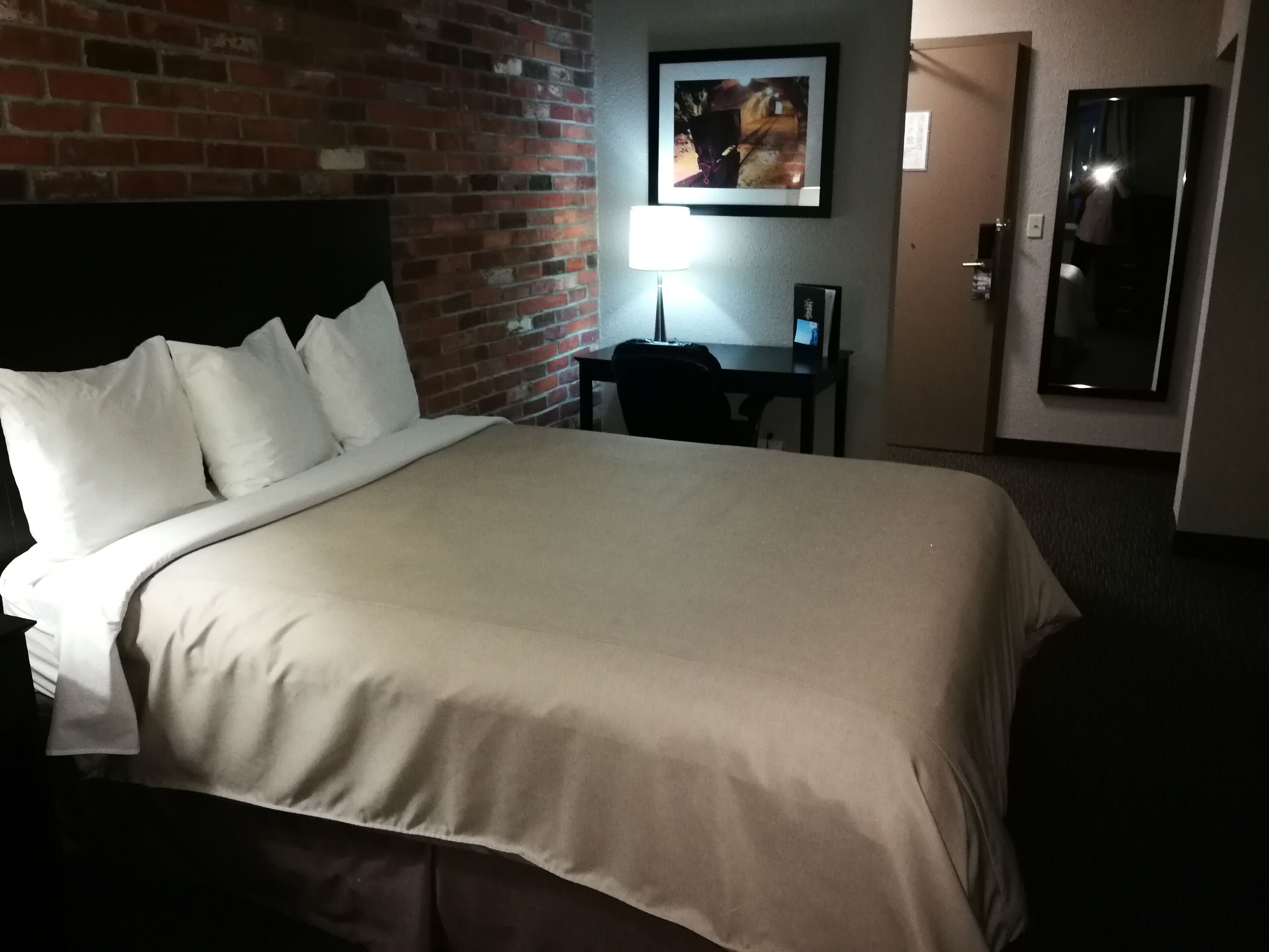 desk, laptop workspace, iron/ironing board, free cots/infant beds