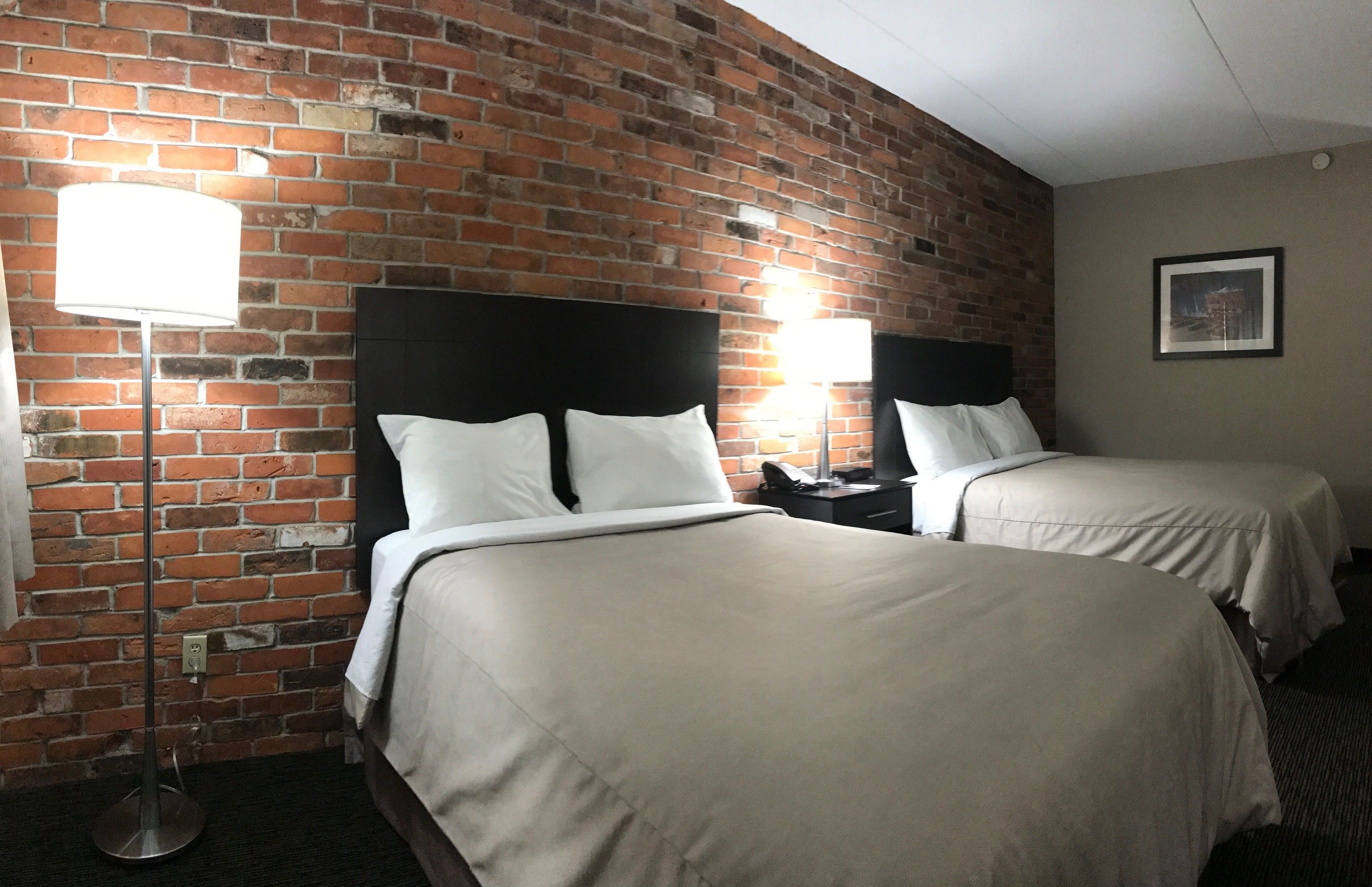 desk, laptop workspace, iron/ironing board, free cots/infant beds