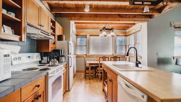 Suite (Mountain) | Private kitchen | Coffee/tea maker, electric kettle, toaster, dining tables
