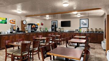 Free daily full breakfast