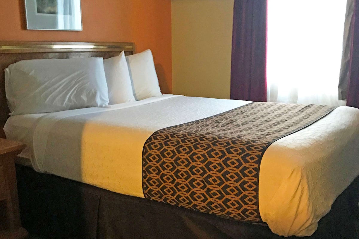 Suite, 1 letto queen, non fumatori | Una cassaforte in camera, una scrivania, ferro/asse da stiro