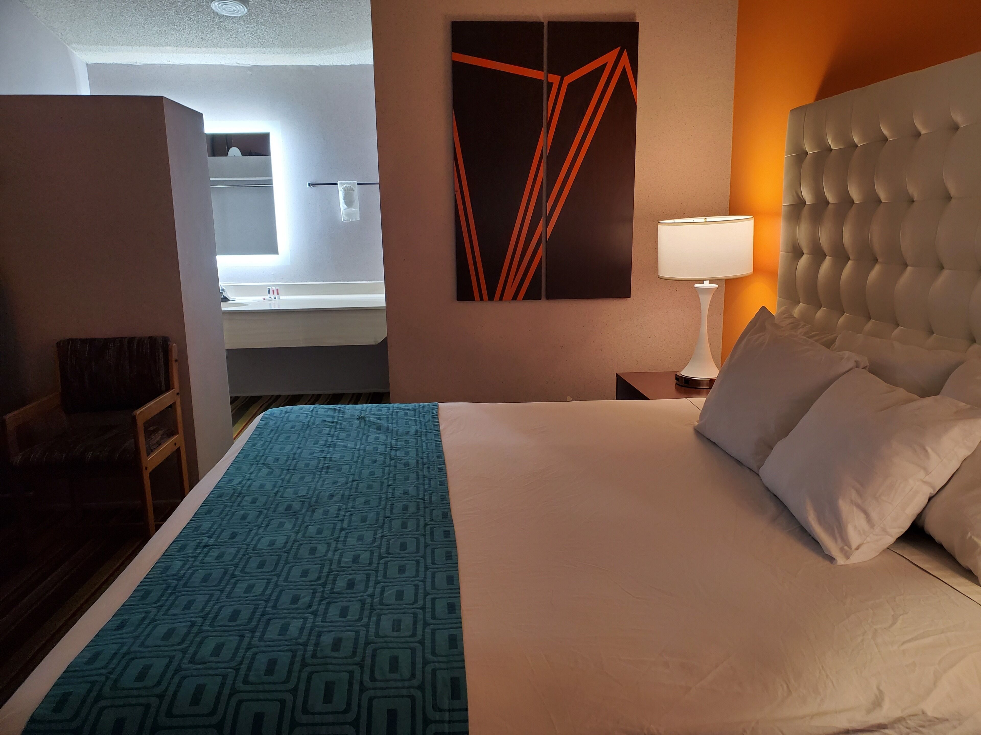 premium bedding, in-room safe, desk, iron/ironing board