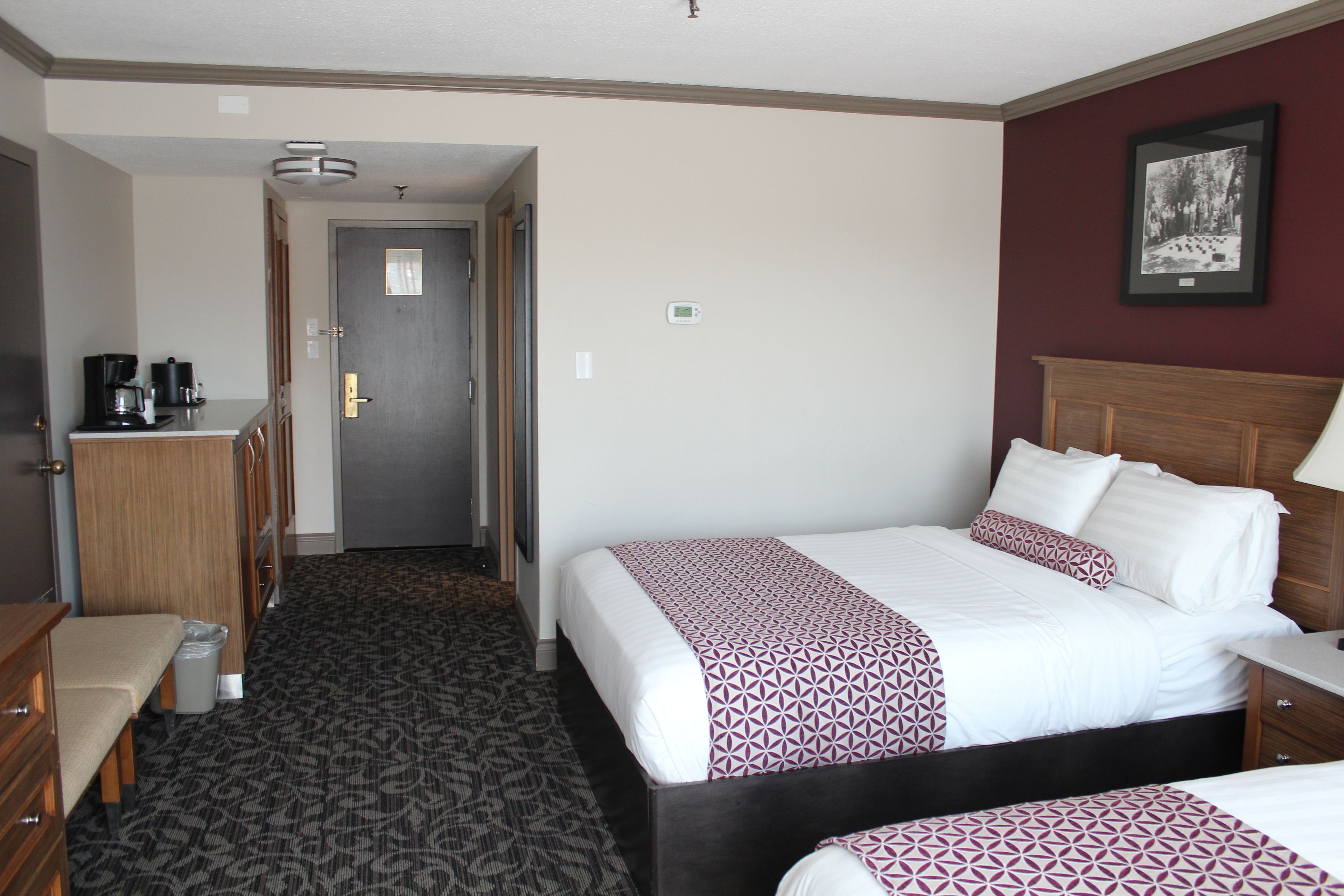 standard room, 2 queen beds | premium bedding, down duvets, desk, blackout curtains