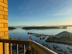 Chambre, 1 très grand lit, vue port (Coast Premium King with Ocean View) | Vue de la chambre