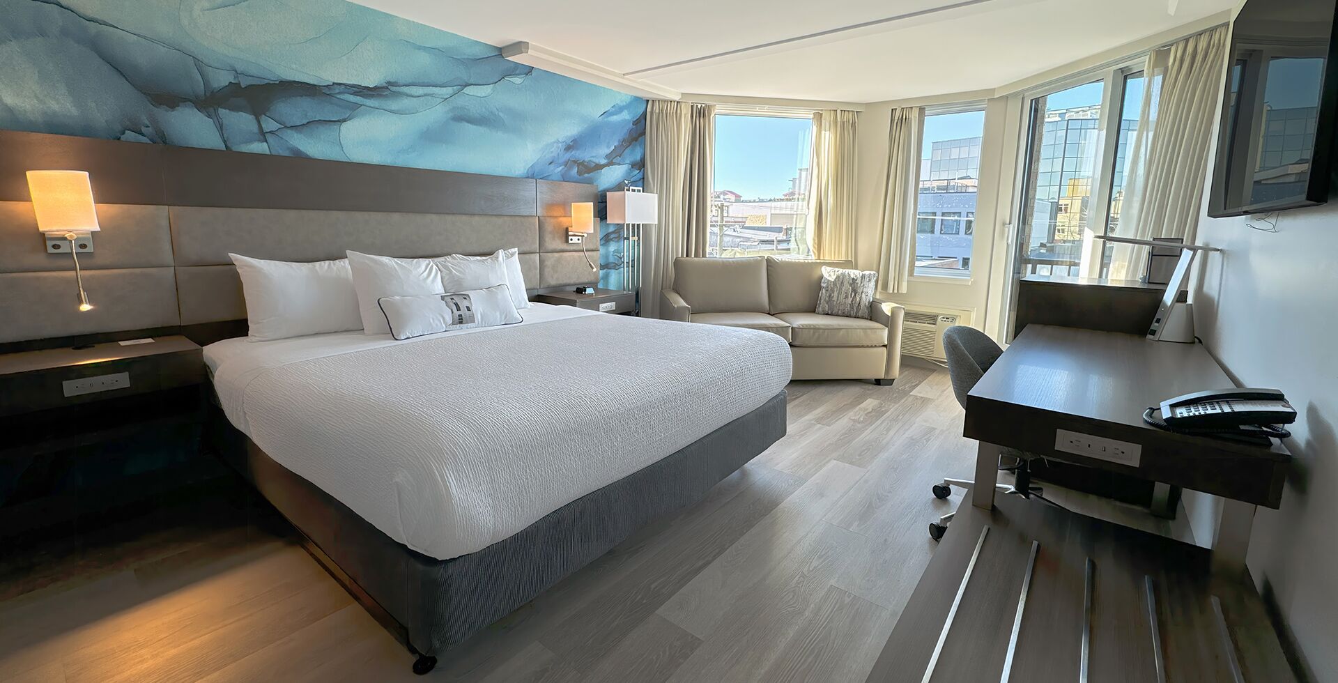 room, 1 king bed with sofa bed (coast king) | view from room