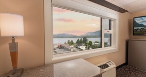 Premier Room, 1 Queen Bed, Ocean View | Premium bedding, blackout drapes, iron/ironing board, free WiFi