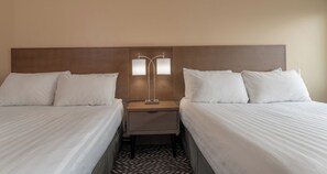 Premium bedding, blackout drapes, iron/ironing board, free WiFi