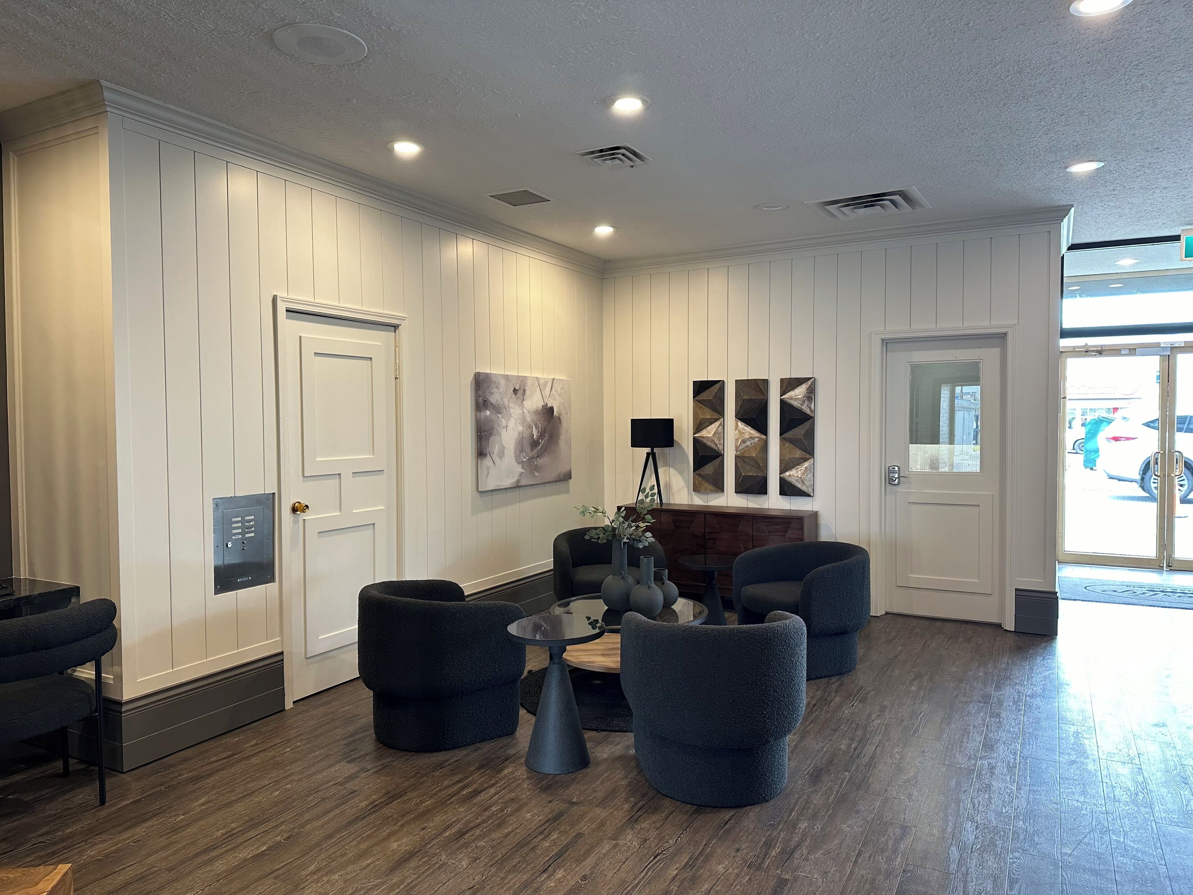 บริเวณนั่งเล่นที่ล็อบบี้