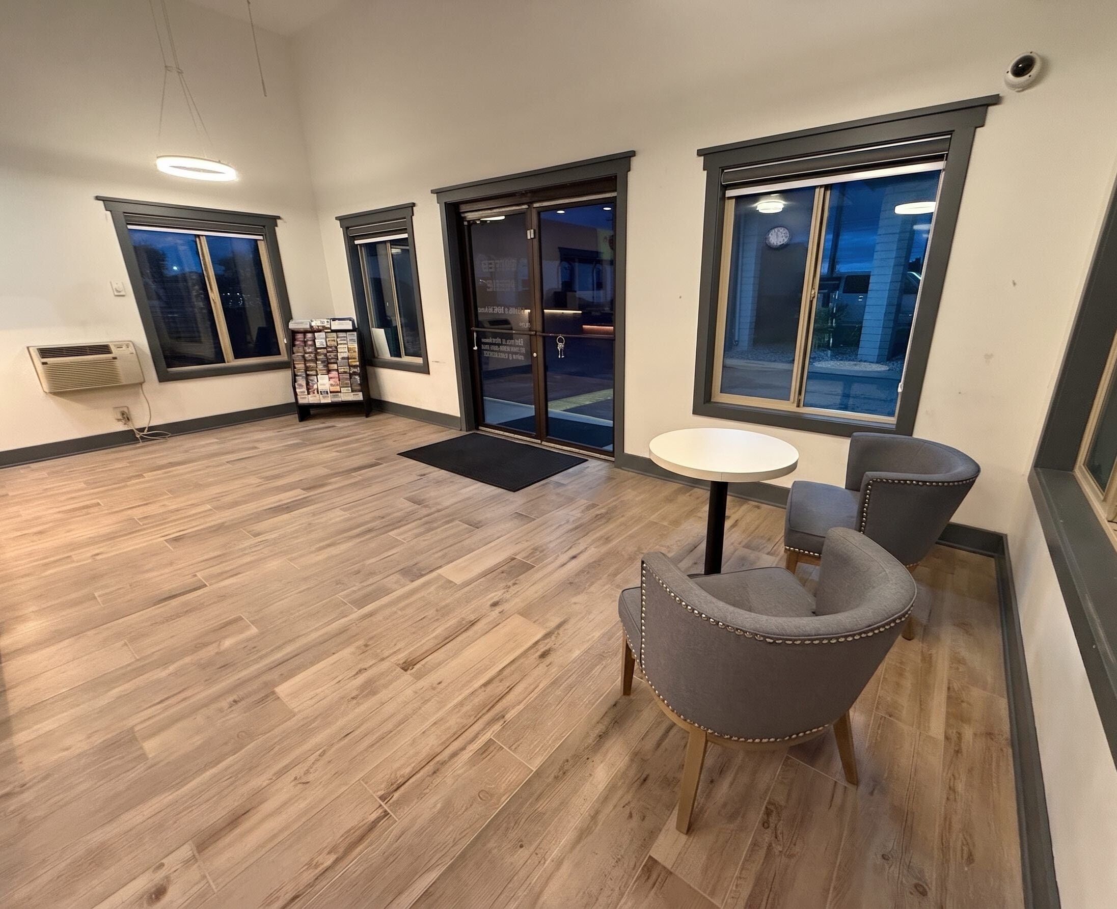 Lobby sitting area