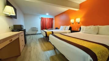 Desk, iron/ironing board, free WiFi, bed sheets