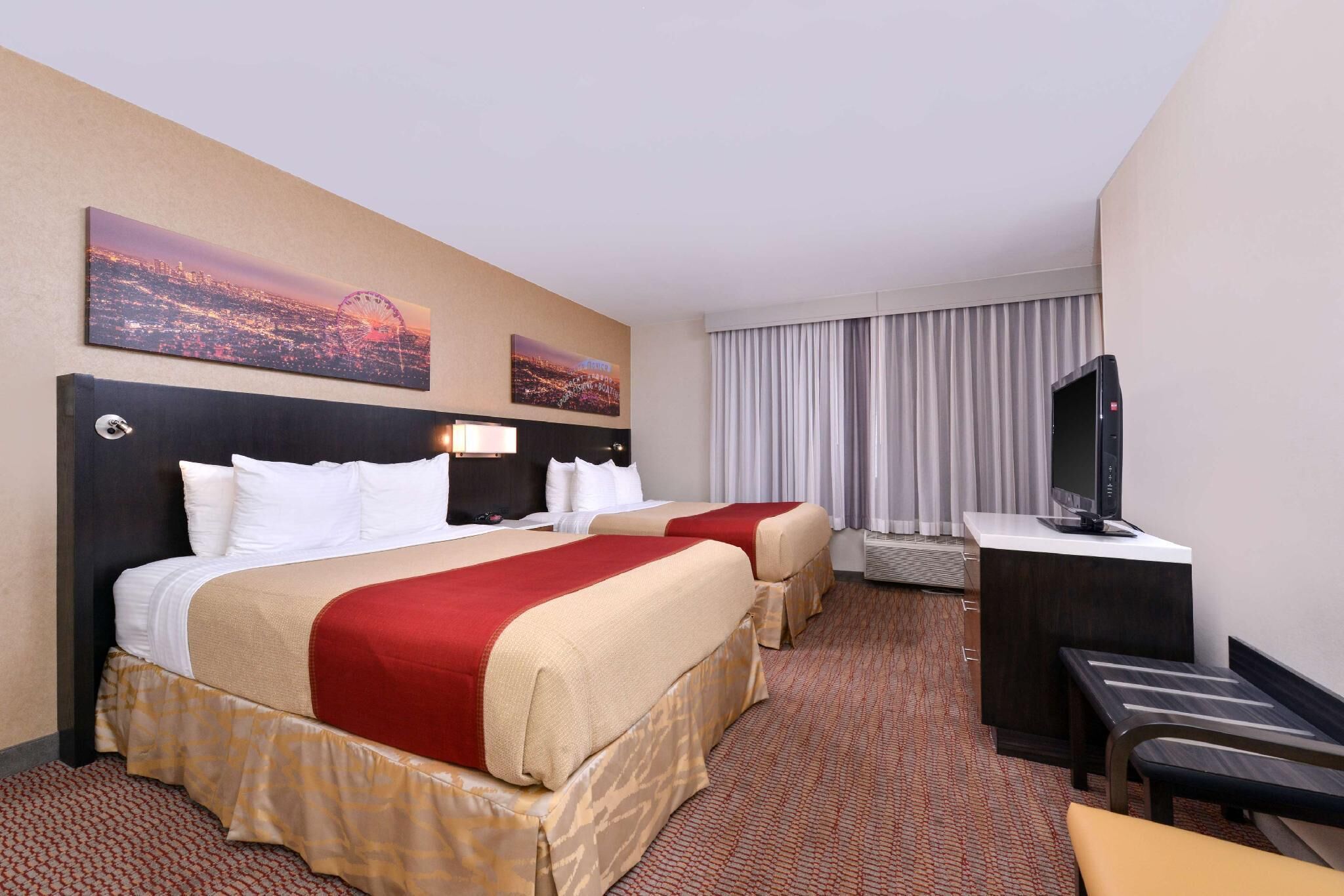 Pillow-top beds, in-room safe, desk, laptop workspace