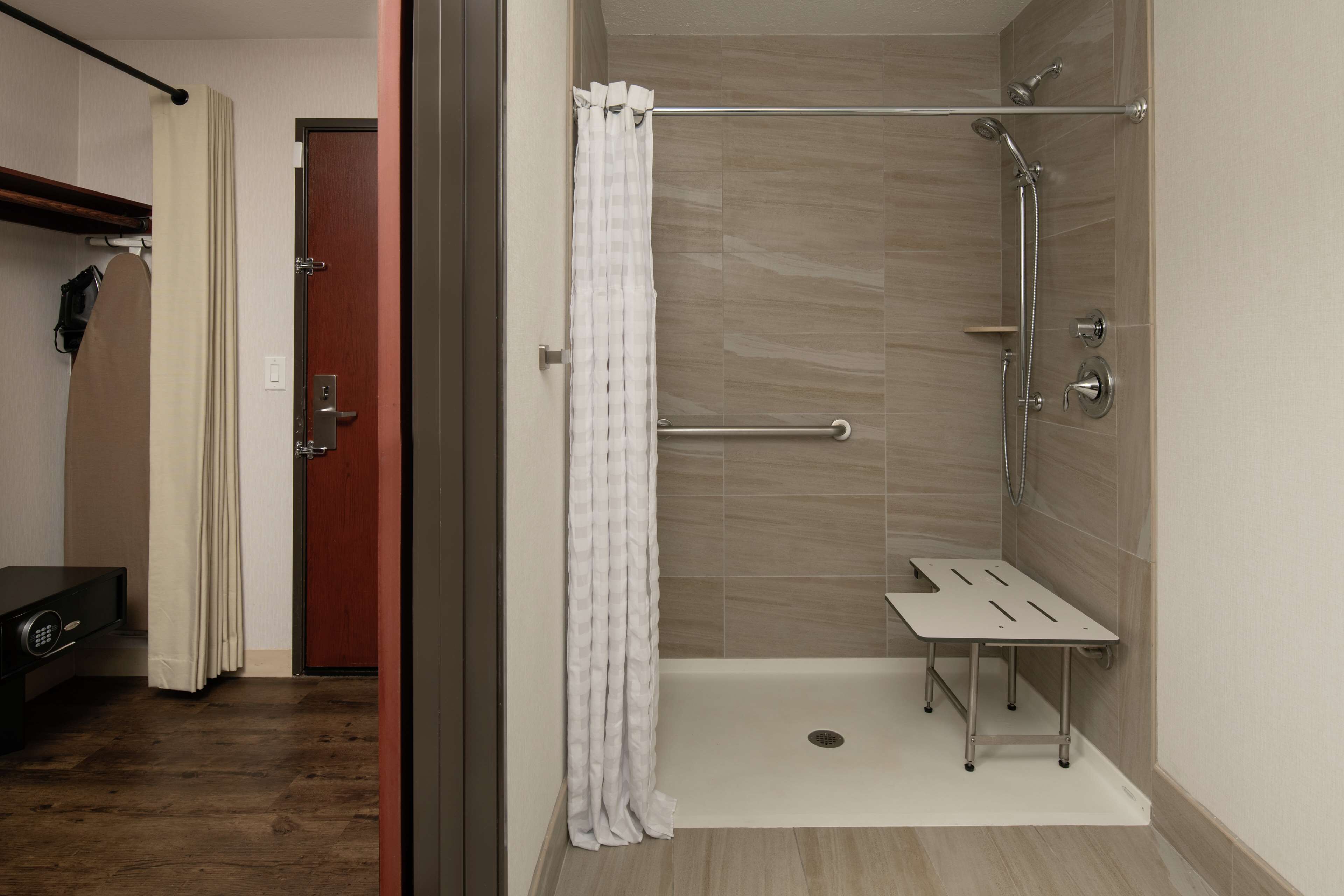 free toiletries, hair dryer, towels, soap